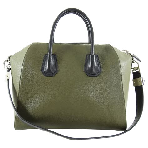 givenchy olive green antigona bag